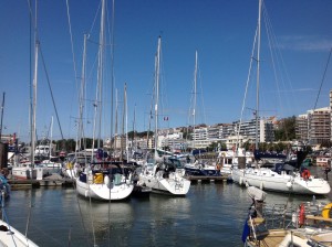 Der Hafen von Boulogne