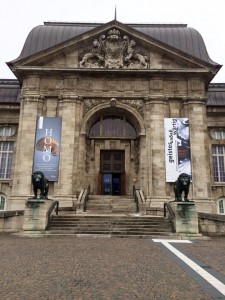 Der Eingang zum Landesmuseum