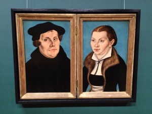 Martin Luther und seine Ehefrau Margarete