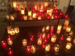 Die Kerzen für die schwarze Madonna