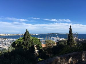 In der Bucht von Cannes werden die Regatten gesegelt
